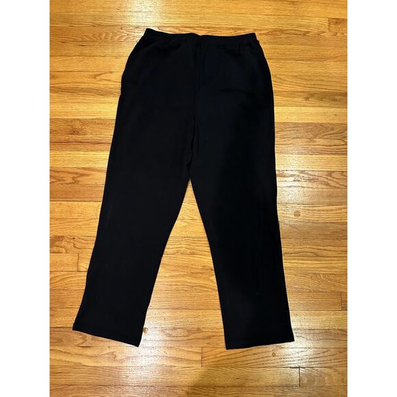 Catharine's Suprema Collection 0X 14/16W Black Pants Pockets EUC - Picture 2 of 5